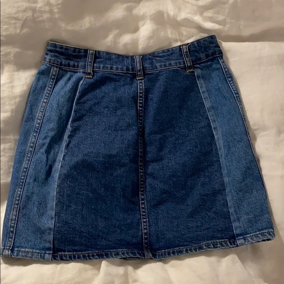 Madewell Stretch Denim Straight Mini Skirt - Picture 6 of 9